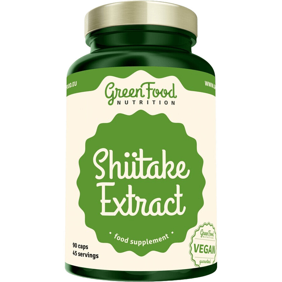 GreenFood Nutrition Shiitake Extract 120 gélules