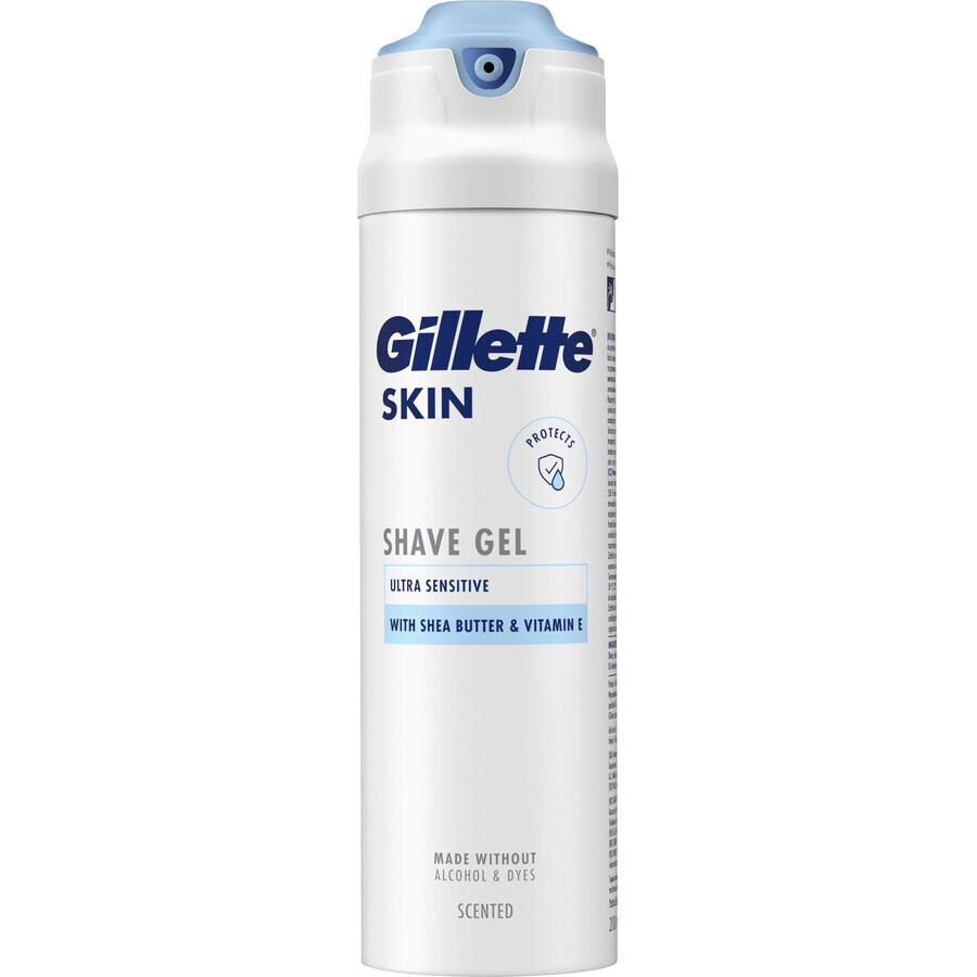 Gel de afeitar Gillette Skin Ultra Sensitive 200 ml