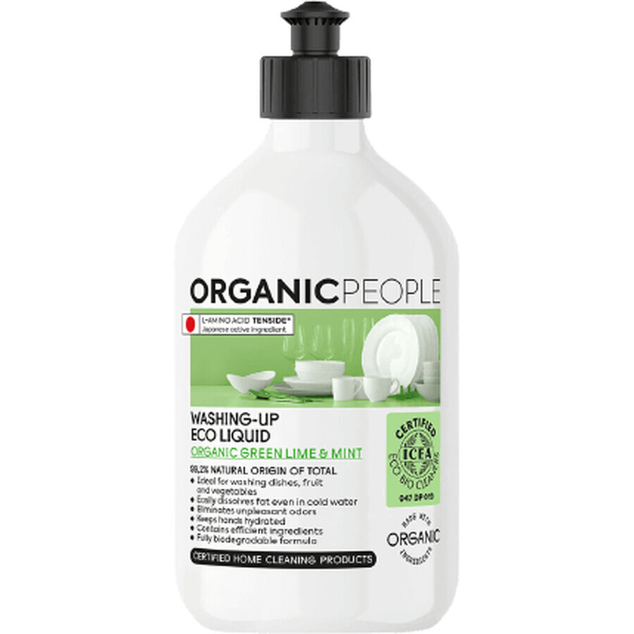 Organic People Eko Liquide vaisselle citron vert 500 ml