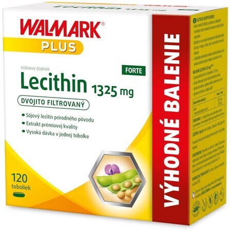 Walmark Lécithine FORTE 1325 mg 120 gélules