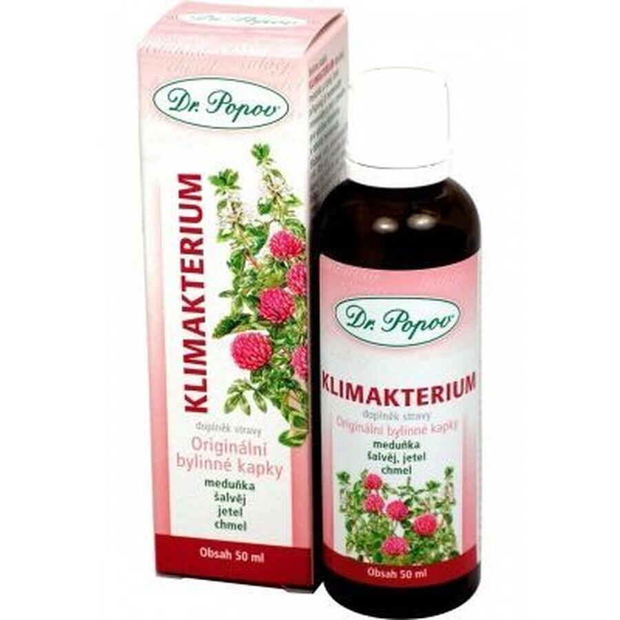 Dr Popov Climacterium gouttes à base de plantes 50 ml