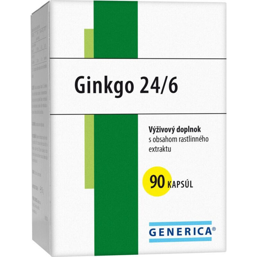 Generica GINKGO 24/6 40 mg 90 gélules