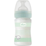 Biberón silicona Chicco Bienestar, liso 150 ml