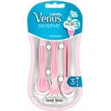 Gillette Venus Venus Sensitive Rasoir jetable 3 pcs