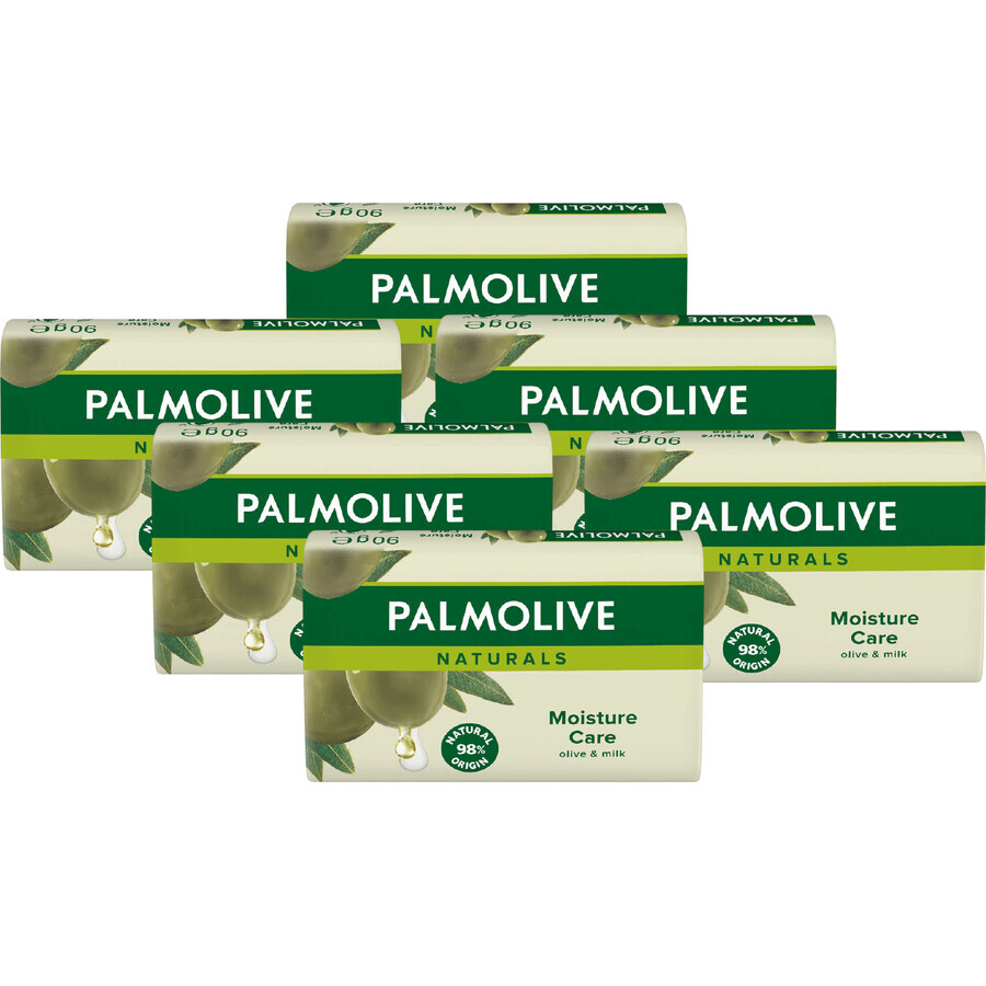 Jabón de Oliva Palmolive Naturals 6 x 90 g