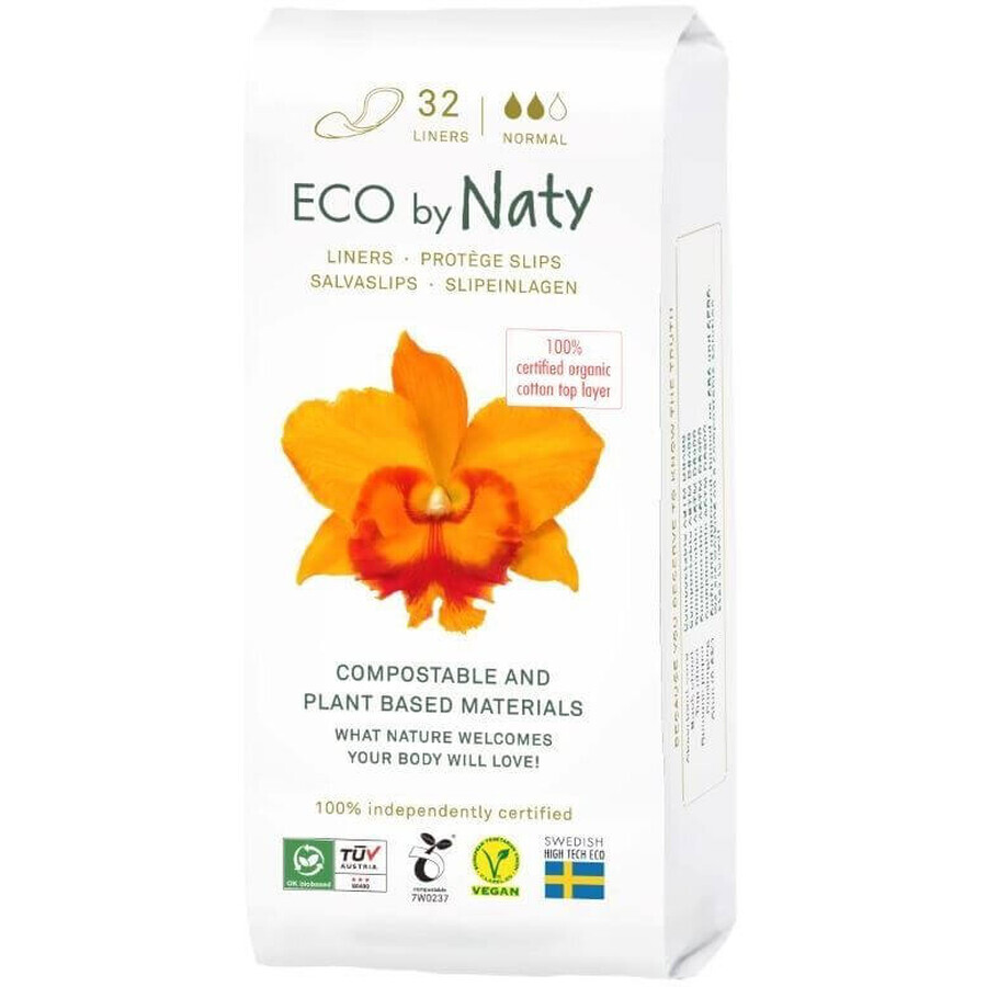 Eco by Naty ECO serviettes hygiéniques pour femmes normales 32 pcs