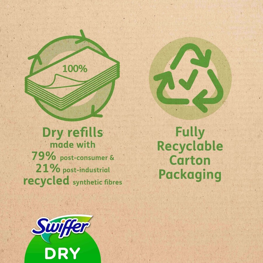 Swiffer Dry Wipes 18 pièces