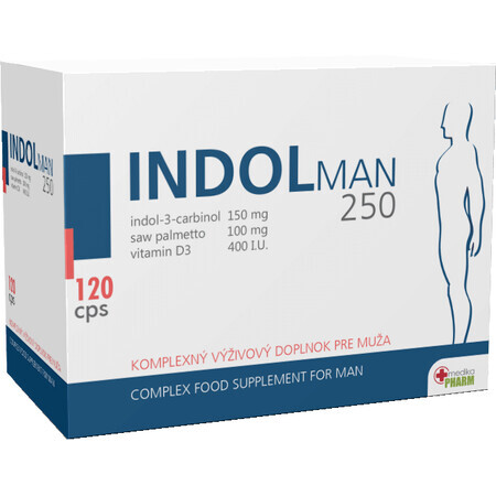 Indol MAN 250 120 comprimés