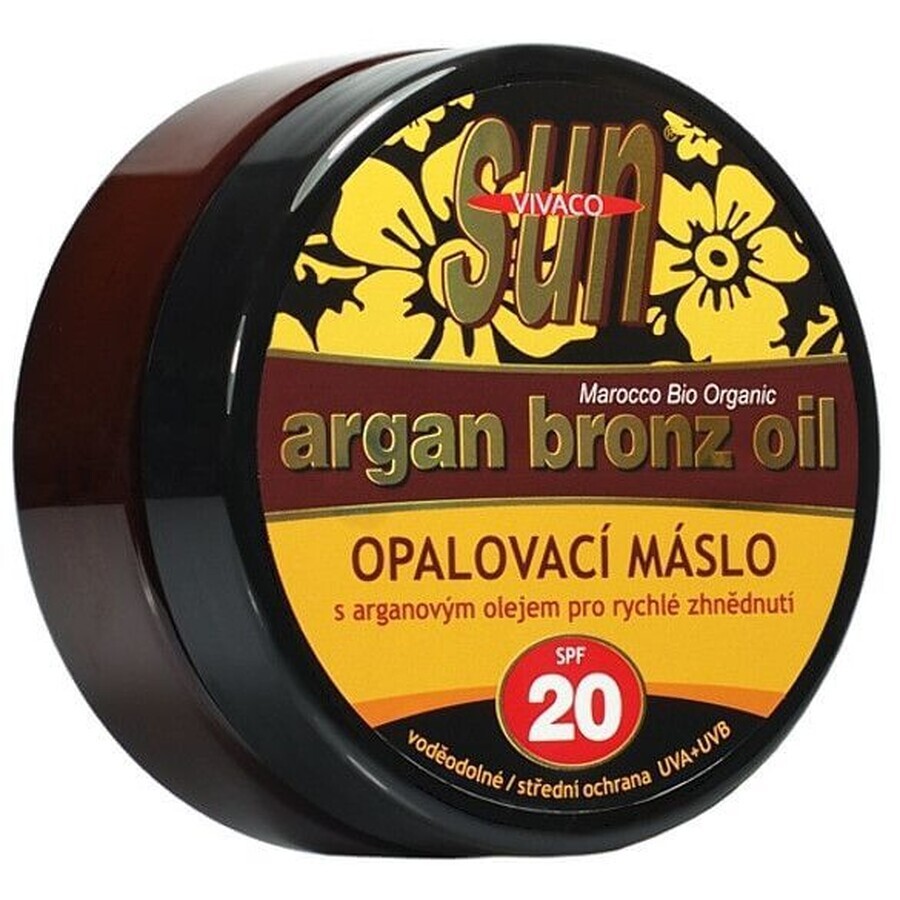 Vivaco Bronceado Rápido Aceite de Argán Aceite Bronceador SPF20 200 ml