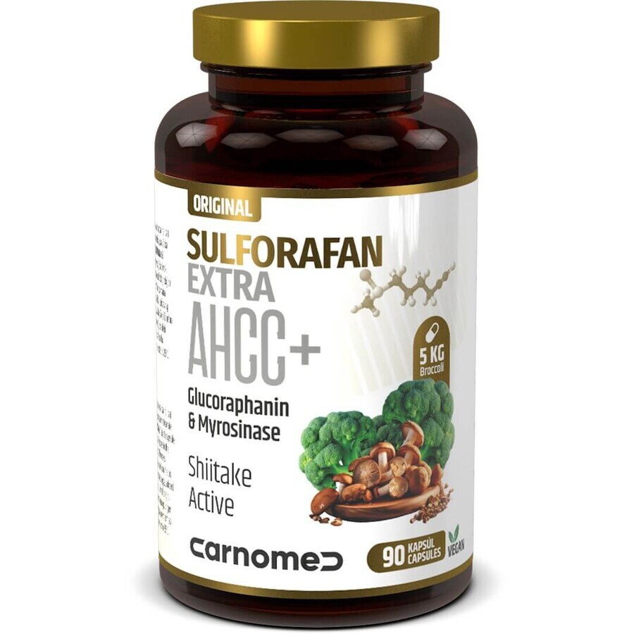 CarnoMed Sulforaphane Extra AHCC + 90 gélules