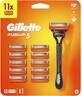 Rasoir Gillette Fusion + 11 t&#234;tes de remplacement Paquet sp&#233;cial