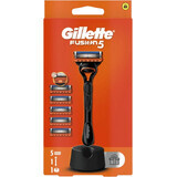 Gillette Fusion5 + capuchon 5 pcs