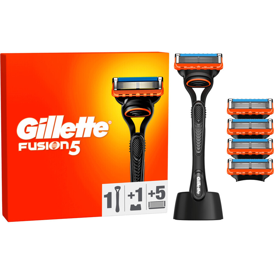 Gillette Fusion5 + capuchon 5 pcs