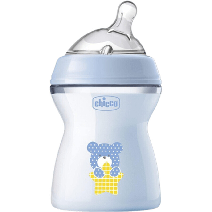 Biberón Chicco Natural Feeling 2m+ niño 250 ml