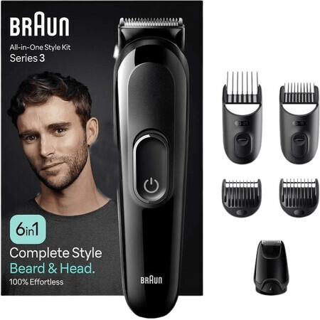 Kit de coiffage Braun MGK3410 All In One Series 3