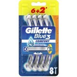 Gillette Blue3 Comfort Rasoir jetable 8 pcs