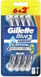 Gillette Blue3 Comfort Rasoir jetable 8 pcs