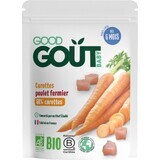 Good Goût Carottes bio au poulet fermier 190 g