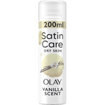 Gillette Venus Satin Care Shaving Gel Dry Skin Olay Vanilla Cashmere 200 ml