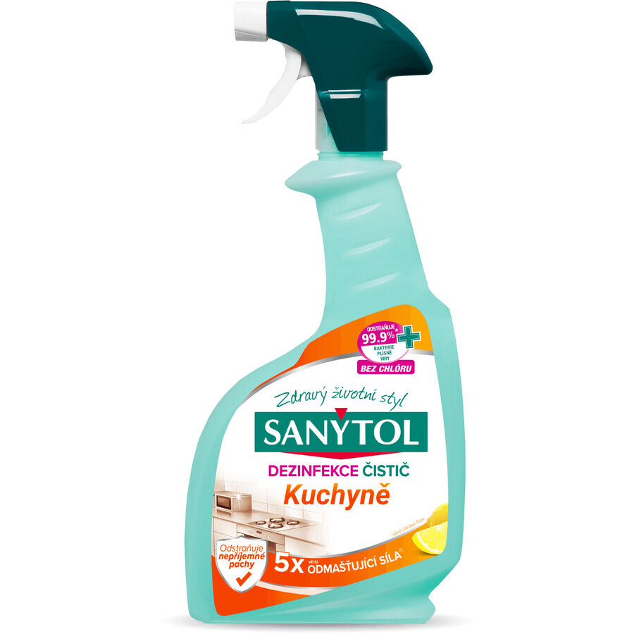 Sanytol Sanitising détergent dégraissant désinfectant pour cuisines 500 ml