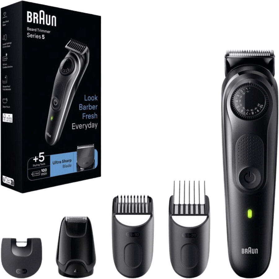 Braun Series 5 BT5421 Tondeuse à barbe avec outils de coiffage