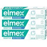 Elmex Sensitive dentifrice blanchissant 3 x 75 ml