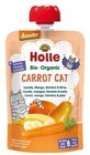 Holle Organic Puree - Carrot Cat - Carotte, mangue, banane et poire 100 g