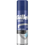 Gel de rasage nettoyant au charbon de bois de Gillette 200 ml