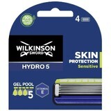 Wilkinson Sword Hydro 5 Skin Protection sensitive capete de schimb 4 buc