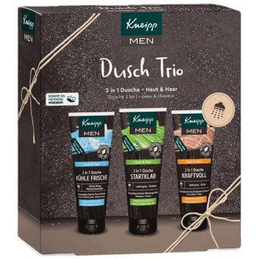 Kneipp shower trio gift set for men