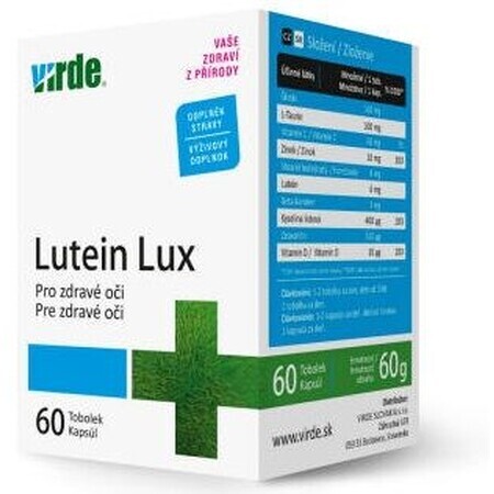 Virde Lutein Lux Lux Forte 60 gélules