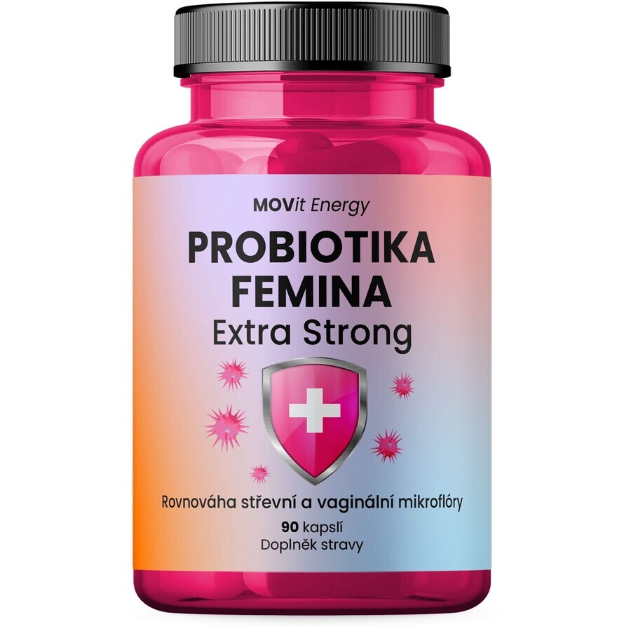 Movit Energy Probiotic Femina Extra Strong 90 gélules