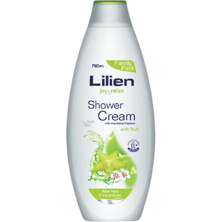 Gel de duș cremă Lilien Carambola & Aloe Vera 750 ml