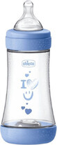 Biberon en silicone Chicco Perfect5, bleu 240 ml