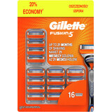 Têtes de rechange Gillette Fusion 16 pcs