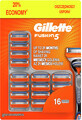 T&#234;tes de rechange Gillette Fusion 16 pcs