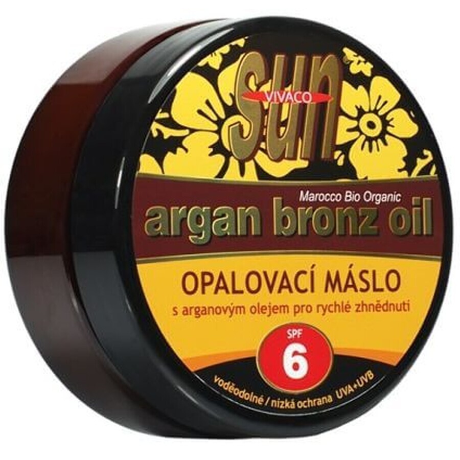 Vivaco Argan Oil Fast Tanning Bronzing Oil SPF6 200 ml