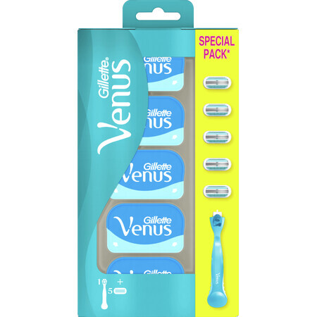 Gillette Venus Venus Smooth Razor + 5 shaving heads