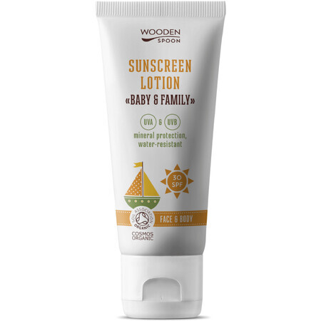 Wooden Spoon Baby & Family Sunscreen Body Lotion SPF30 100 ml