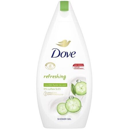 Dove Verfrissende Komkommer Douchegel 450 ml