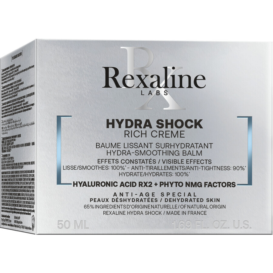 Rexaline Hydra Shock crème hydratante riche 50 ml