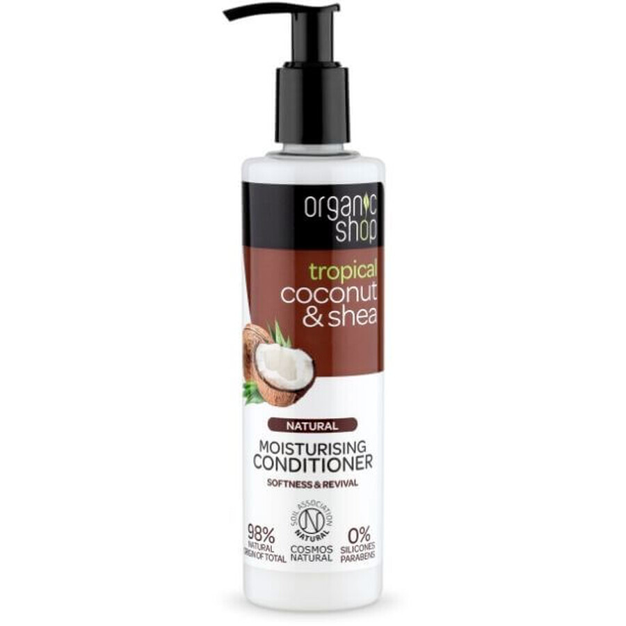 Natura Siberica Organic Shop - Coconut & Butterscotch - Balsam hidratant 280 ml