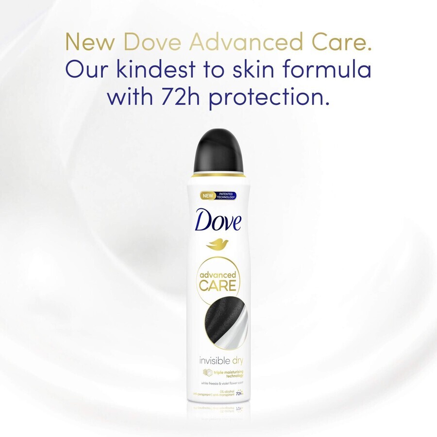 Dove Advanced Care Invisible Dry Antitranspirant Spray 150 ml