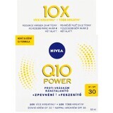 Nivea Q10 Power, Cremă de zi antirid fermecătoare SPF 30 50 ml