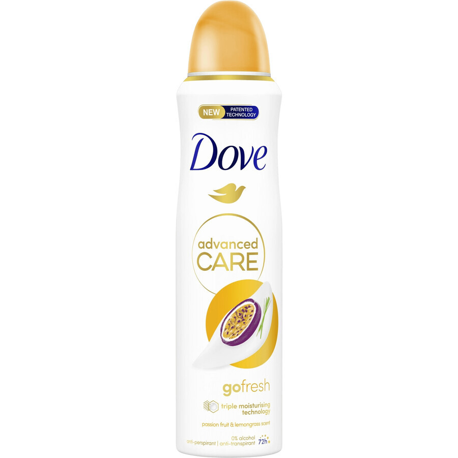 Dove Advanced care Maracuja & Citroengras anti-transpirant spray 150 ml