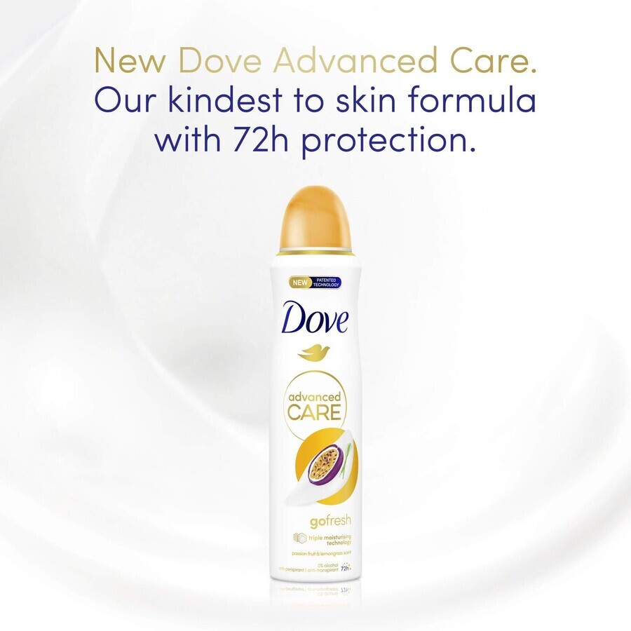 Dove Advanced care Maracuja & Citroengras anti-transpirant spray 150 ml