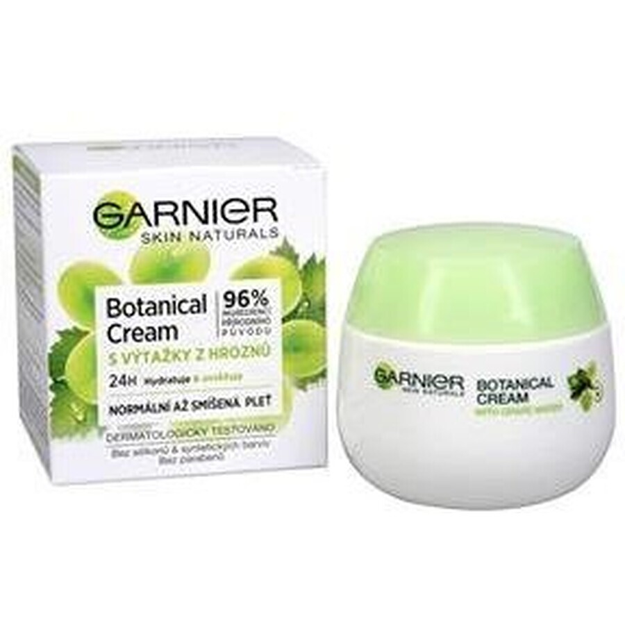 Garnier Skin Naturals 24h vochtinbrengende crème met druivenextracten voor de normale huid 50 ml