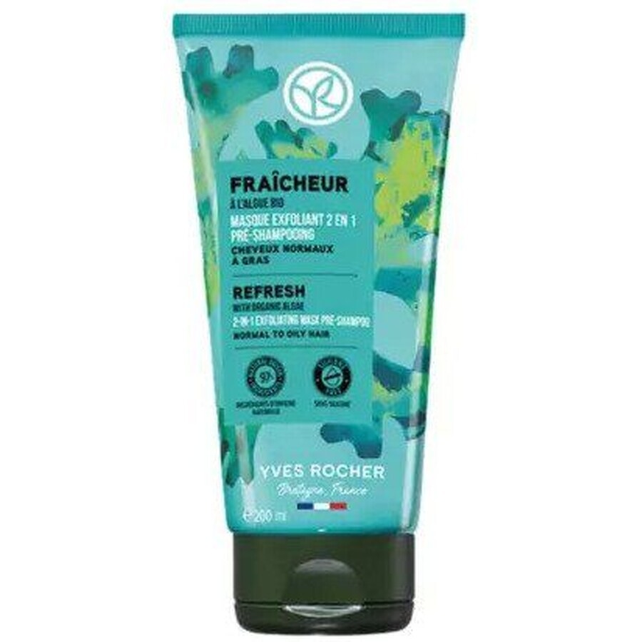 Yves Rocher Masque et gommage détoxifiant 2 en 1 200 ml