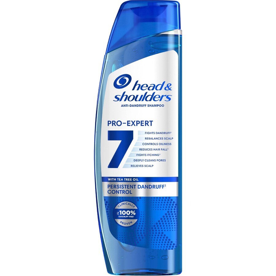 Head & Shoulders Pro-Expert 7, Shampooing contre les pellicules tenaces 250 ml