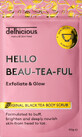 Delhicious Exfoliant pour le corps au th&#233; noir Original 100 g